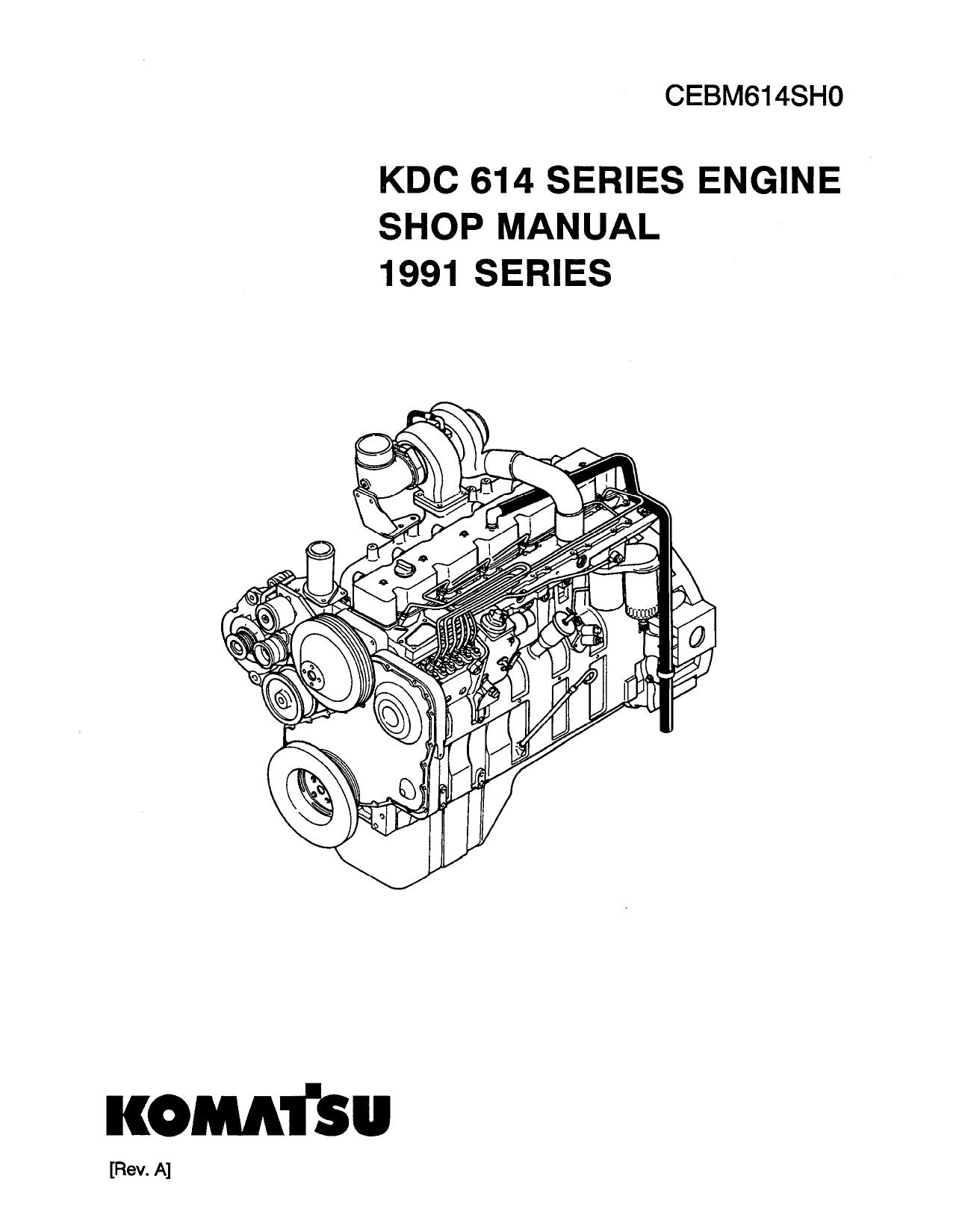 KDC 614 Shop Manual
